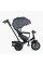 Велосипед 3-х кол. 8066/107-10 BestTrike "Perfetto" поворотне сидіння, колеса гумові надувні, кошик, фара музична, USB, Bluetooth, в коробці