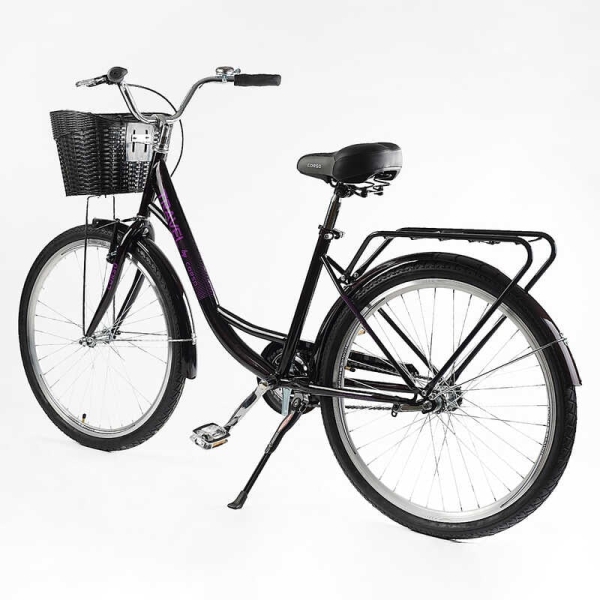 Велосипед міський Corso TRAVEL 26" TL-26523 + КОШИК