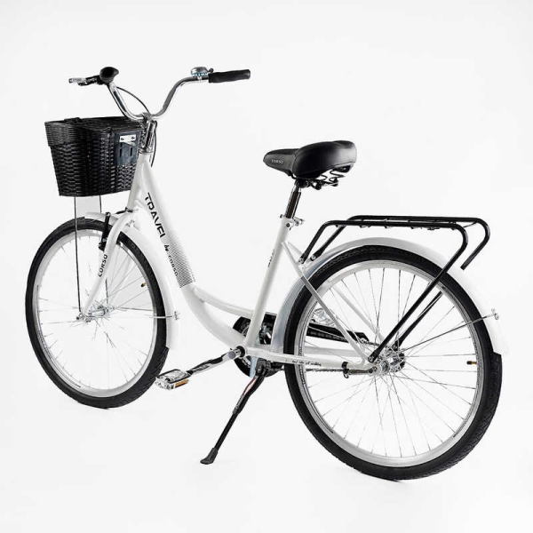 Велосипед міський Corso TRAVEL 26" TL-26309 + КОШИК
