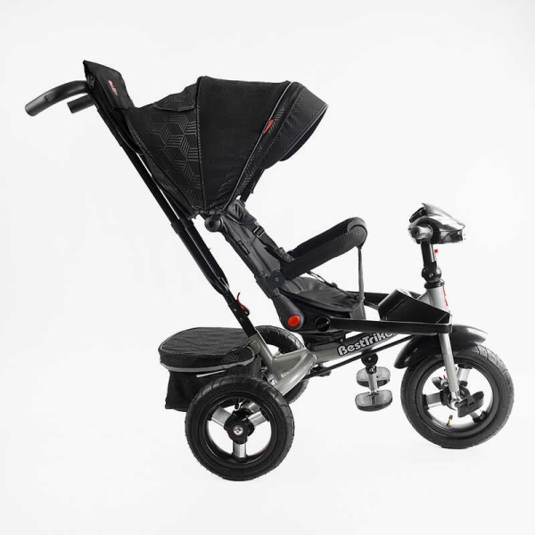 Велосипед 6088 F – 695-12 Best Trike ПОВОРОТНЕ СИДІННЯ, СКЛАДНЕ КЕРМО, ФАРА МУЗИЧНА З USB,Bluetooth НАДУВНІ КОЛЕСА, ПУЛЬТ ВКЛЮЧЕННЯ СВІТЛА І ЗВУКУ
