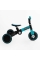 Велосипед 3-х колісний BS-77552 "Best Trike" колеса EVA переднє 8", заднє 6", нейлонова рама, трансформується у велобіг, підсвічування, в коробці