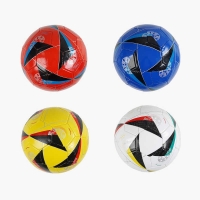 М'яч футбольний C 70143 (100) 4 кольори, розмір №5, матеріал PVC, 280 грамів, гумовий балон, ВИДАЄТЬСЯ ТІЛЬКИ МІКС ВИДІВ