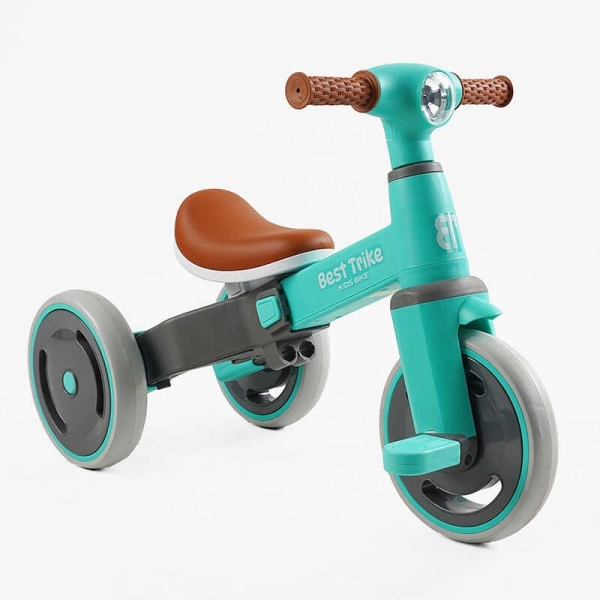 Велосипед 3-х кол. Best Trike LB-10360 (1) матеріал рами нейлон, колеса передні 10'', задні 8'', батьківська ручка, в коробці