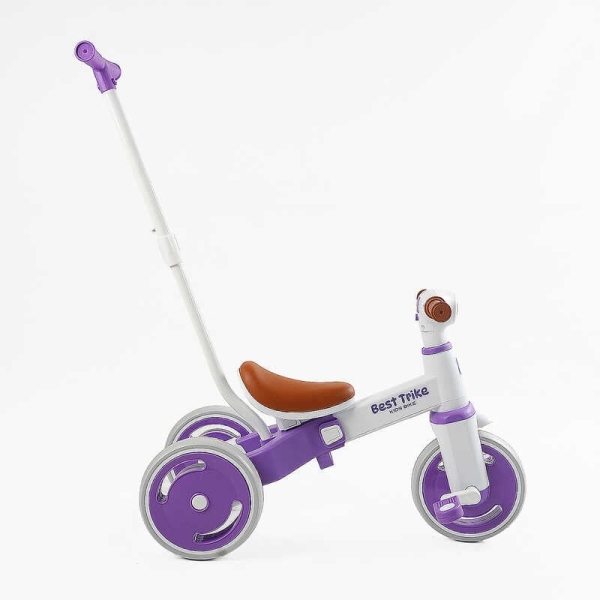 Велосипед 3-х кол. Best Trike LB-10571 (1) матеріал рами нейлон, колеса передні 10'', задні 8'', батьківська ручка, в коробці
