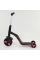 Самокат 3в1 JT 28288 Best Scooter, самокат-велобіг-велосипед, ЧЕРВОНИЙ, світло, 8 мелодій, колеса PU, переднє колесо d = 20см, задні d = 11см