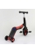 Самокат 3в1 JT 28288 Best Scooter, самокат-велобіг-велосипед, ЧЕРВОНИЙ, світло, 8 мелодій, колеса PU, переднє колесо d = 20см, задні d = 11см