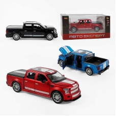 Машина TX 33018 (48) "Авто Експерт", 3 види, металопластик, масштаб 1:22, світло, звук, інерція, відчиняються двері, багажник та капот, в коробці, ВИДАЄТЬСЯ МІКС ВИДІВ