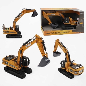 Спецтехніка TK-51508 (36) "Авто Експерт", металопластик, 1:40, звук, світло, обертання платформи на 360°, гусеничний хід, рухомі елементи, в коробці