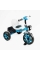 Велосипед 3-х колісний BS-24513 "Best Trike" колеса EVA переднє 12", заднє 10", сталева рама, фара з музикою та світлом, кошик, в коробці