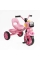 Велосипед 3-х колісний BS-60413 "Best Trike" колеса EVA переднє 10", заднє 8", сталева рама, УКР. ОЗВУЧУВАННЯ, кошик, в коробці