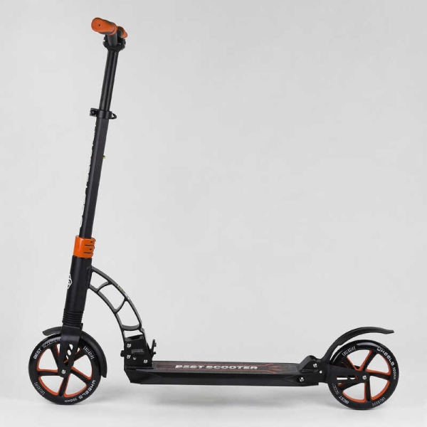 Самокат двоколісний "Best Scooter" 23023 (2) колеса PU, d переднього колеса 200мм, d заднього колеса 200мм, 2 амортизатора, в коробці