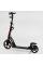 Самокат двоколісний "Best Scooter" D-64585 (2) гумовий килимок, ФАРА, переднє колесо PU 230мм, заднє колесо 200мм, 2 амортизатори, дискове гальмо
