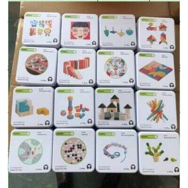 Логічна гра С 57543 (100) "Games For Trip", 7 видів, в коробці