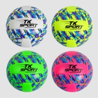М'яч волейбольний С 54987 (60) "TK Sport" 4 види, матеріал PU, вага 260-280 грамів