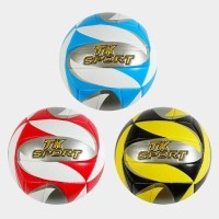 М'яч волейбольний C 60976 (60) "TK Sport" 3 види, матеріал м'який PVC, вага 280-300 грамів, розмір №5, ВИДАЄТЬСЯ ТІЛЬКИ МІКС ВИДІВ