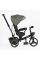 Велосипед 9155/318-82 BestTrike "Marco" поворотне сидіння, складне кермо, колеса з прогумованим PU, кошик, телескопічна ручка, фара музична