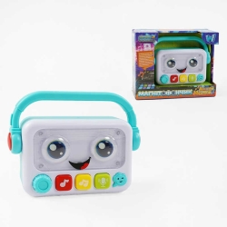 Магнітофончик музичний 90611 (72/2) WToys Українське озвучення, диктофон, 10 казок, 10 пісень, в коробці
