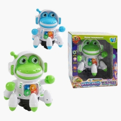 Робот музичний 86838 (36/2) WToys, Українське озвучення, 2 пісеньки, підсвічування, рухливі елементи, колесо вільного ходу, в коробці