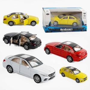 Машинка DL 47020 (48/2) "Авто Експерт", 4 кольори, металопластик, масштаб 1:32, світло, звук, інерція, відчиняються двері, багажник та капот, в коробці, ВИДАЄТЬСЯ ТІЛЬКИ МІКС ВИДІВ