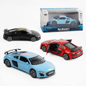 Машинка DL 69377 (48) "Авто Експерт", 3 кольори, металопластик, масштаб 1:32, світло, звук, інерція, відчиняються двері, багажник та капот, в коробці, ВИДАЄТЬСЯ ТІЛЬКИ МІКС ВИДІВ