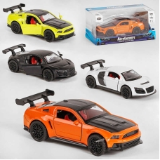 Машинка MG - 80915 (120/2) "Авто Експерт", 4 види, 1:36, світло, звук, інерція, в коробці, ВИДАЄТЬСЯ ТІЛЬКИ МІКС ВИДІВ
