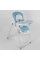 Стільчик для годування Toti W-48406 (1) м'який PU, м'який вкладиш, 4 колеса, знімний столик, в коробці