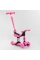 Самокат-велобіг 3в1 триколісний BS-23180 (4) Best Scooter, 3 колеса PU зі світлом, сидіння, амортизатори, батьківська ручка