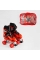 Ролики 5490-XS розмір 27-30 (6) колір ЧЕРВОНИЙ, колеса PVC, устілка 14.5-16 см, d колес – 4,5 см, в сумці