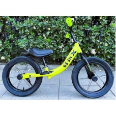 Велобіг "CORSO Spin-X" PX-605-82 сталева рама, колесо 14", надувні колеса, підніжка, підставка для ніг, дзвіночок