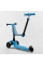 Самокат триколісний Best Scooter PL-422 (4) колеса PU зі світлом, сидіння, батьківська ручка, в коробці