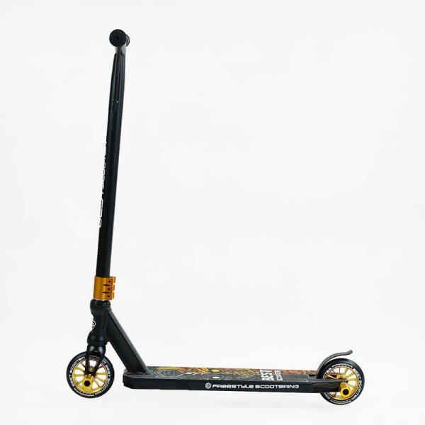 Самокат трюкових Best Scooter 51738 HIC-система, Пегі, алюмінієвий диск і дека, колеса PU d-110 мм, ширина керма - 52 см, висота - 83 см, в коробці