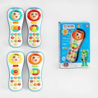 Пульт музичний 69973 (120/2) TK Group, Українське озвучення, 4 кольори, 4 дитячі пісні, казка, вивчення цифр, в коробці