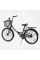 Велосипед складний Corso 24" Advance AD-24198 + КОШИК, одношвидкісний, складна сталева рама 14", корзина, багажник