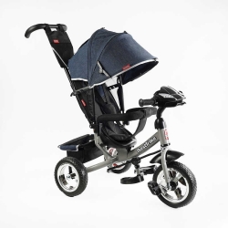 Велосипед 3-х колісний 6588 / 60-714 Best Trike (1) КОЛЕСО ПІНА, d=25см переднє, d=20см задні, фара музична, USB, Bluetooth, в коробці
