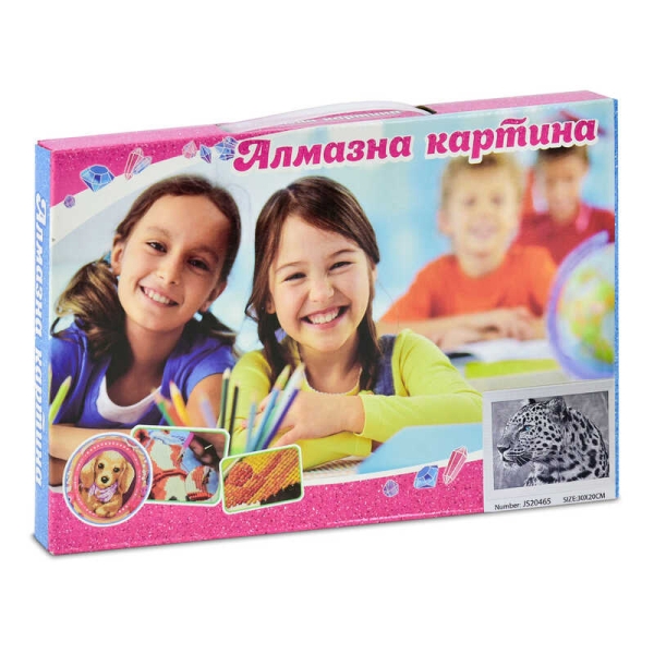 Алмазна мозаїка JS 20465 (50) в коробці 30х20