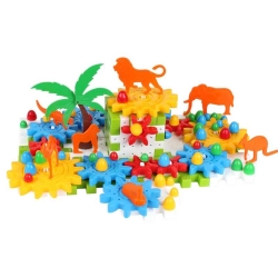 Іграшка "Конструктор" 3763 (5) "Technok Toys" 118 деталей, фігурки тварин, в коробці