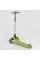 Самокат триколісний 46987 (4) Best Scooter, САЛАТОВИЙ, складне алюмінієве кермо, 4 колеса PU зі світлом, d = 12 см