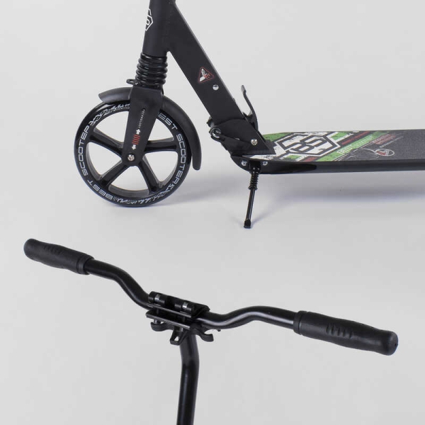 Самокат алюмінієвий 33006 (4) Best Scooter, d коліс - 20см, колеса PU, 2 амортизатора, в коробці