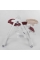 Стільчик для годування Toti W-22019 (1) м'який PU, м'який вкладиш, 4 колеса, знімний столик, в коробці