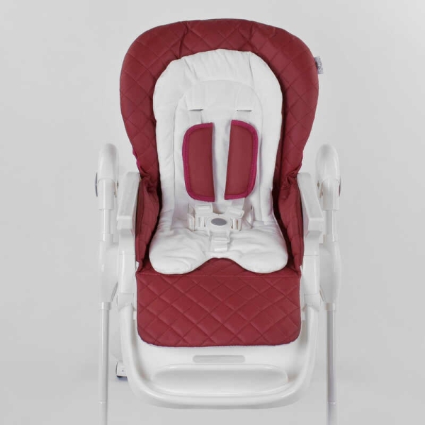 Стільчик для годування Toti W-22019 (1) м'який PU, м'який вкладиш, 4 колеса, знімний столик, в коробці