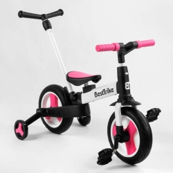 Велосипед-трансформер Best Trike 55475 колеса PU 10'', батьківська ручка, знімні педалі