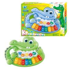 Піаніно музичне 87270 (60) "WToys", ОЗВУЧУВАННЯ УКРАЇНСЬКОЮ МОВОЮ, музичні ноти, цифри, мелодії, пісні, підсвічування, в коробці