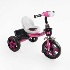 Велосипед 3-х колісний BS-22603 "Best Trike" колеса EVA переднє 12", заднє 10", сталева рама, фара з музикою та світлом, кошик, в коробці