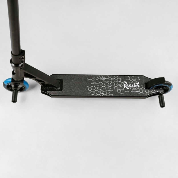 Самокат трюковий RC-11108 Best Scooter (4) Reactor HIC-система, ПЕГИ, алюмінієвий диск та дека, колеса PU, d=110 мм, ширина керма 55 см