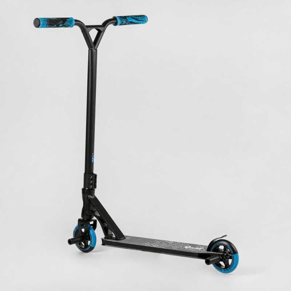 Самокат трюковий RC-11108 Best Scooter (4) Reactor HIC-система, ПЕГИ, алюмінієвий диск та дека, колеса PU, d=110 мм, ширина керма 55 см
