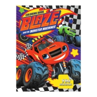 Розмальовка із завданнями для дітей +114 наклейок А4: "Blaze" (50) 6922203546663 "Jumbi"