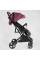 Візок прогулянковий дитячий "JOY" Comfort L-30201 колір ФІОЛЕТОВИЙ, рама сталь з алюмінієм, футкавер, підсклянник, телескопічна ручка