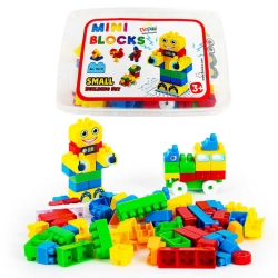 Конструктор "Mini Blocks №8" 85 деталей в коробочці 116/8 (15) "Bamsic"