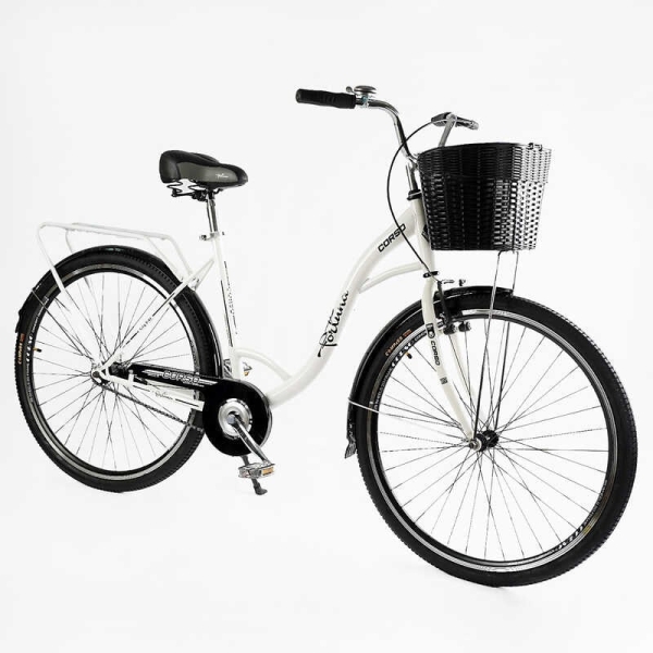 Велосипед міський Corso FORTUNA 28" FR-28006 + КОШИК