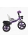 Велосипед 3-х колісний BS-27102 "Best Trike" (1) колеса EVA переднє 12’’, заднє 10’’, сталева рама, фара з музикою та світлом, кошик, в коробці